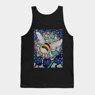 bee,blue,bumblebee by LoEndGraphics Tank Top